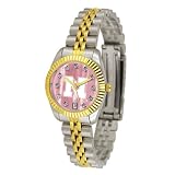 Nebraska Cornhuskers NCAA Mother of Pearl Executive Ladies Watch