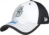 New Era Seattle Mariners Neoway Fitted Baseball Cap (Navy, Medium/Large)