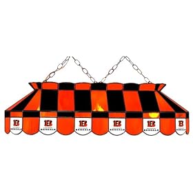 Imperial Cincinnati Bengals Licensed 40-Inch Rectangular Stained Glass Billiard Table...