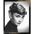 Audrey Hepburn Close-Up Framed Print - 20x24"