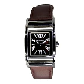 Pierre Cardin Women's Time Couture Collection Leather Strap Watch #PC68062103011