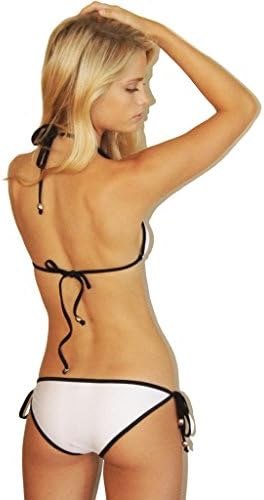 Toxic Sadie Swimwear Women's Bikini Bottom S White