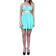 Sexy V-neck Spring Summer Chiffon/Cotton/Polyester Short Sequined Party Dress/Wedding Dress 