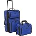 US Traveler Rio Two Piece Expandable Carry-On Luggage Set, Royal Blue, One Size
