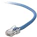 Belkin A3L791-30-BLU-S Patch cable - RJ-45 (M) - RJ-45 (M) - 30 ft - UTP - CAT 5e - snagless, booted - blue - for Omniview SMB 1x16, SMB 1x8, OmniView IP 5000HQ, OmniView SMB CAT5 KVM Switch