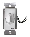 Woods 59717 60-Minute Decora Style Timer Mechanical Wall Switch (White)