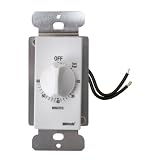 Woods 59717 Decora Style 60-Minute Timer, Mechanical Wall Switch, White ~ Woods