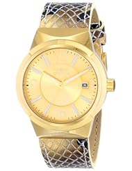 Invicta Womens 17296 Angel Analog Display Japanese Quartz Gold Watch