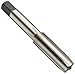 Union Butterfield 1700(M) High-Speed Steel Hand Tap, Uncoated (Bright) Finish, Round Shank with Square End, Bottoming Chamfer, M5-0.80 Thread Size