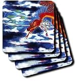 Cindy Thorrington Haggerty Mythical Magical - Dragons Gift to the World - Coasters