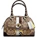 AUTHENTIC COACH HERITAGE SMALL DOMED SATCHEL 13194 (Brown)