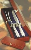 Review   / Hampton Signature, 2 Piece Carving Set W/storage Chest