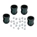 Dice Cups - Set of 4 Professional Grade Plastic with 20 Dice & Instructions for Liar's Dice