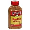 Beaver Brand Sweet Hot Mustard, 13-Ounce Squeezable Bottles (Pack of 6)