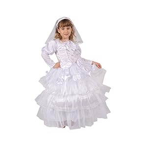 Review and Buying Guide of Cheap  Dress up America Toddler T4 Exquisite Bride Costume Set