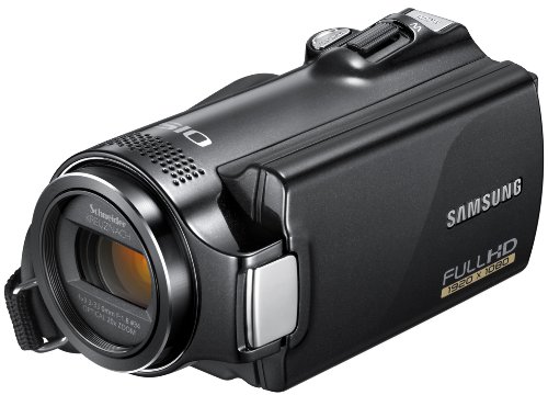 Samsung HMX-H200 Camcorder (Full HD 1920x1080 50i, 20 fach optischer Zoom, 6,85 cm (2,7 Zoll) Touchscreen) schwarz
