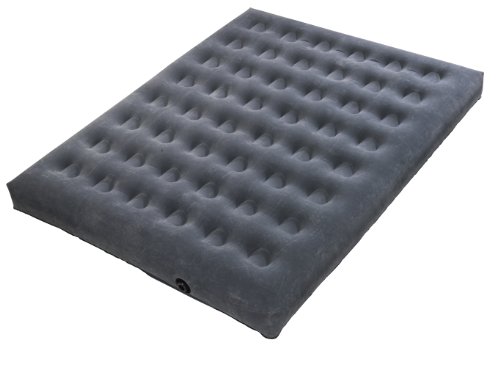 Grand Canyon Velour G&auml;stebett DOPPELBOX, Grau, 198x152x20 Preisvergleich