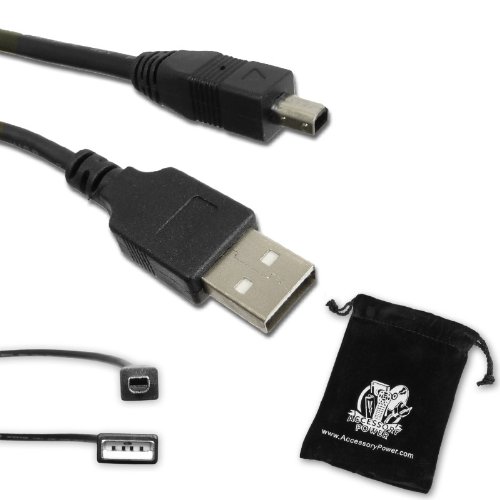 PRO SERIES Equivalent KODAK USB 2.0 male to mini B 4-pin male U-4 Interface cable for Select EasyShare C / CX / DX / LS Series Digital Cameras
