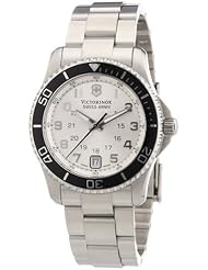 Victorinox Swiss Army Womens 241482 Maverick Stainless Steel Bracelet Watch