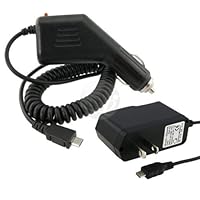 CAR+HOME WALL AC CHARGER FOR LG ACCOLADE VERIZON VX5600