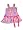 Rubbies - Toddler Girls Sundress, Pink, Turquoise, Yellow (Size 2T)