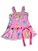 Rubbies - Toddler Girls Sundress, Pink, Turquoise, Yellow