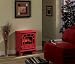 Duraflame Red Electric Stove - 4600 BTU, 1350 Watts, Model# DFS-550RED