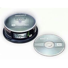 DVD+R 2.4x 25 cake pack