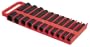 Lisle 40900 Red 1/2" Magnetic Socket Holder