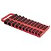 Lisle 40900 Red 1/2" Magnetic Socket Holder