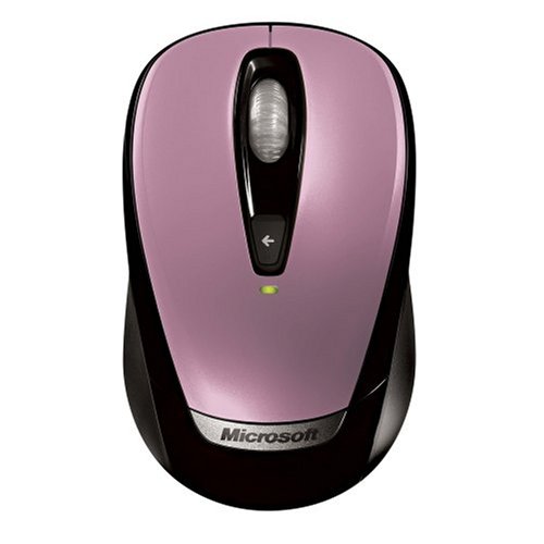 Microsoft 6BA-00025 Wireless Mobile Mouse 3000 (Pink) image