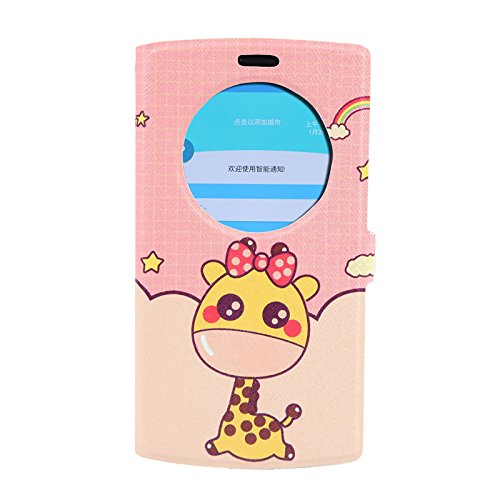 LG G4s / Lg G4 Beat Case, Walle ShopÂ® [View Window][Drop Protection] Folio Flip PU Leather Case [Magnetic Closure], Unique Case for LG G4s / Lg G4 Beat Case 2015 Release 5.2 inch with Stand