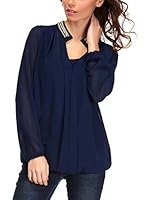 La Bella Donna Blusa Tifany (Azul Marino)