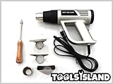 ★1500Wヒーティングガン6点セット(ヒートガン、ホットガン) 最高温度:500°