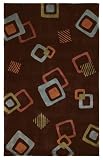 828 Area Rugs: Focus 3-0234-80: 3'5''X5'5'' Rectangle