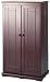Leslie Dame Multimedia Storage Cabinet in Cherry
