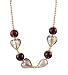 Necklace - N135 - Murano Glass & Pearl ~ Purple