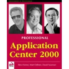 Professional Application Center 2000 (Programmer to Programmer)