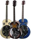 Laurel Chicago Style Dobro Resonator Guitar - Sunburst Color