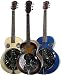 Laurel Chicago Style Dobro Resonator Guitar - Sunburst Color