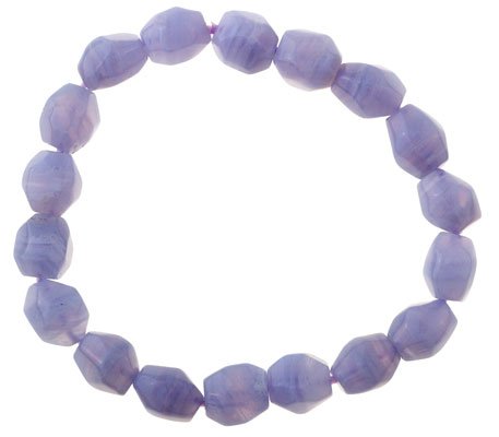 Blue Lace Agate Stretch Bracelet