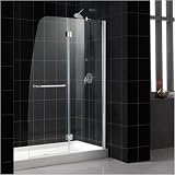 DreamLine SHDR-3148726-01-FR1 Aqua Shower Door Frosted Glass, Chrome