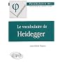 Le vocabulaire de heidegger