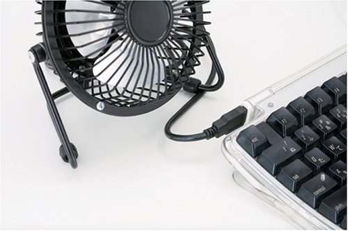 Cover image : pieria ミニメタルUSB扇風機 GIM-102USB(BK)