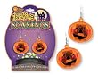 Fear Gear Halloween Flashing Pumpkin Earrings (sold individually)
