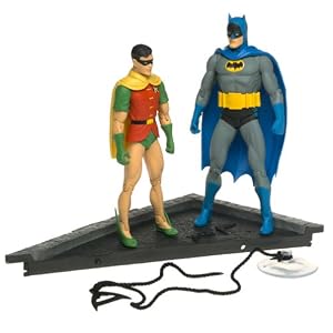 Classic Silver Age Batman and Robin Deluxe Action Figure Set by Batman