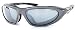 Sporting Goods : New Wiley-X 555 WileyX Aluminum Gloss Frame Sunglasses Blink Silver Flash Lens