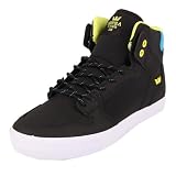 Supra Vaider Black/yellow/turquoise blue 9uk