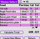  : My Food Budget