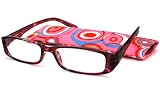 Review Calabria Readers  / Calabria Readers Full Readers (Women) Reading Glasses - 733 Pink Multi-Color